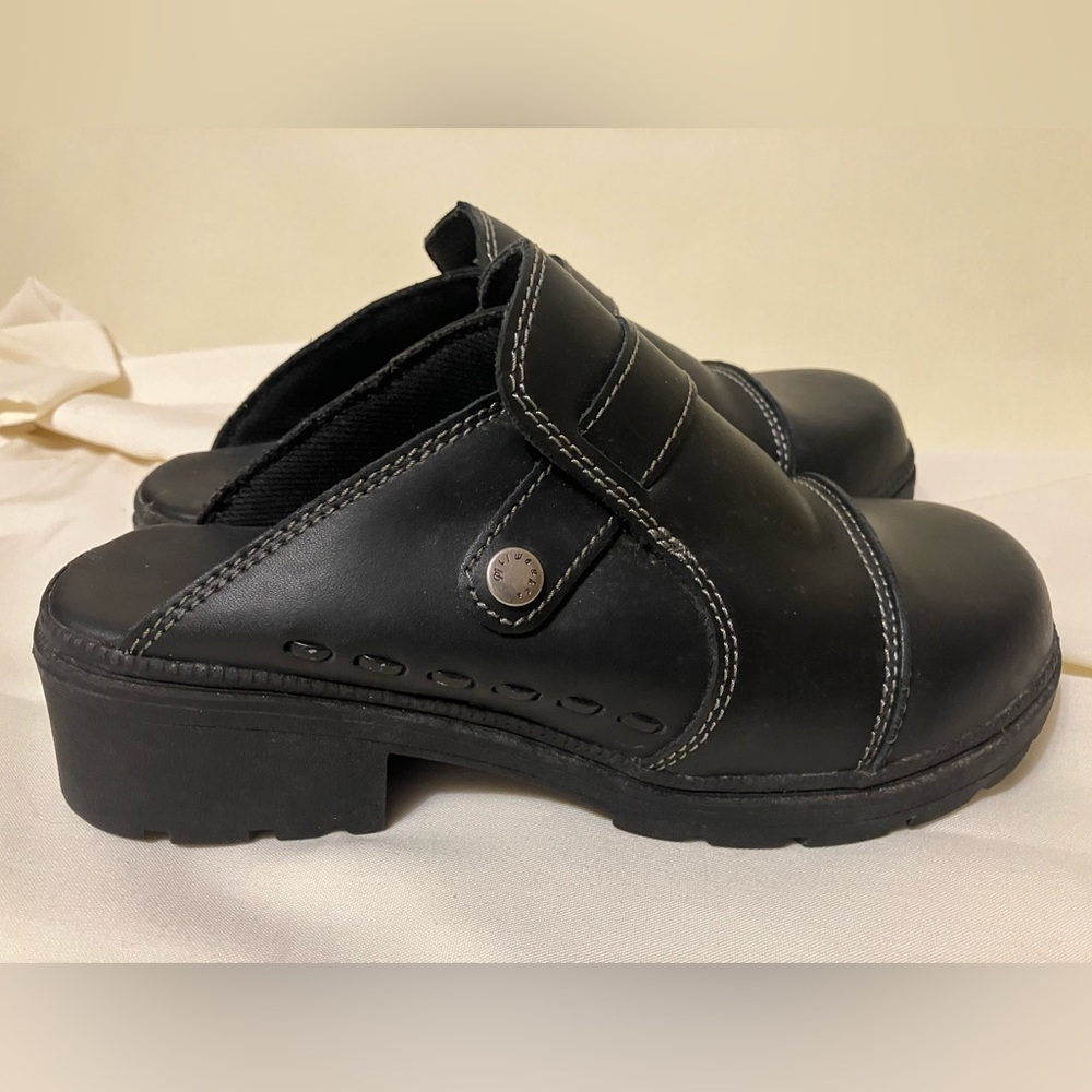 Lug Sole Moto Biker Mules